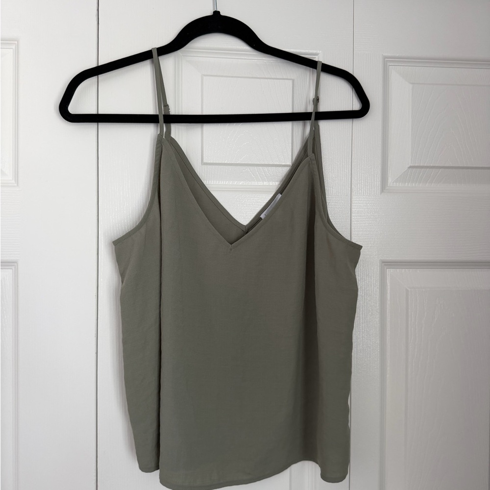 Leith Sage Green Camisole Top